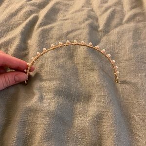 A.B. Ellie pearl headpiece headwear
